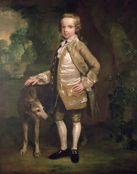 Sir John Nelthorpe, 6. Baronet als Junge